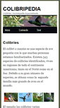Mobile Screenshot of colibripedia.com